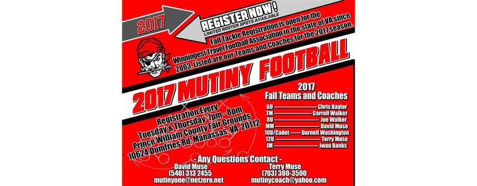 2017 Registration